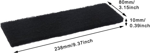 6 Pack Carbon Filters Compatible with Litter-Robot 3 - Activated Charcoal Cat Litter Box Replacement Filters to Absorb Odors Control Damp from Pet...