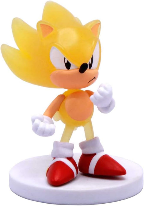 Sonic The Hedgehog Mini Buildable Action Figure Mystery Box - Blind Bags with Sonic Figure, Tails, Knuckles, and Amy Rose Mini Figures - Sonic The...