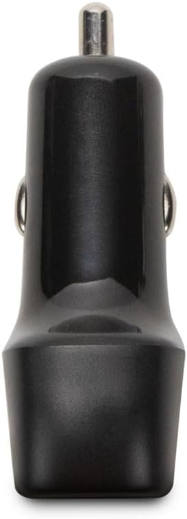 AT&T Dual Port 32W USB-C and USB-A Fast Charging Bullet Car Charger for Apple iPhone, Google Pixel, and Samsung Galaxy (Black, 32W)...