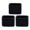 Morlike Silicone Buckle Holder Booster (Black, 3 Pack)...