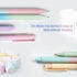 Gel Pens, 5Pcs Pens 0.5mm Fine Point Smooth Writing Pen, Quick Dry Black Ink Pens for Journaling Note Taking, Cute Office School Supplies Gifts fo...