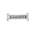 Tent Spring Buckle Swing Tension Spring Damping Spring for Outdoor Camping Dog Training for Outdoor Camping High-Strength Steel Rope Awning Fixing...