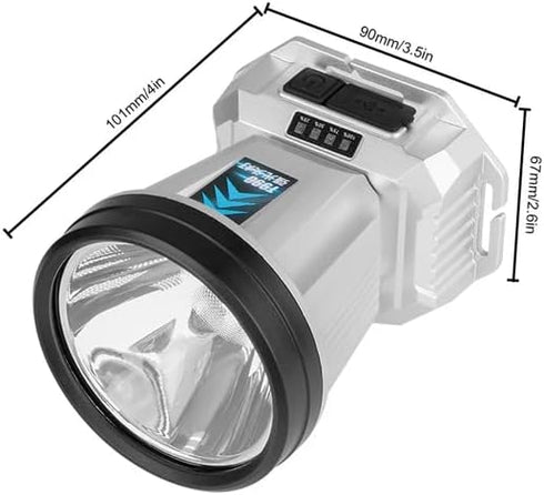 Super Bright Rechargeable High Power Headlamp, Led Rechargeable Headlamp, Waterproof Head Flashlight, 3 Modes for Outdoor Camping Hiking Running C...
