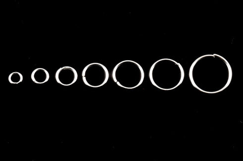 ALLinONE Mixed 7 Sizes Open Jump Rings Kit Jewelry Findings for DIY Craft Jewelry Making Repair (Silver)...