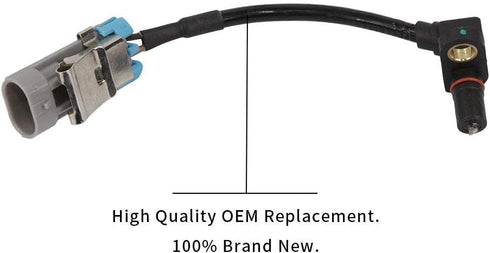 ABS Wheel Speed Sensor Fit for Equinox 2005 2006,Saturn Vue 2002 2003 2004 2005 2006 2007 Front Left Right, 970284 2ABS0531 AB1378 ALS1344 5S4881 ...