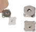 20 Sets Magnetic Snaps Button for Purse Handbag Wallet Overcoat Bag 19 mm Silver Fasteners Snap Buttons (19mm)...