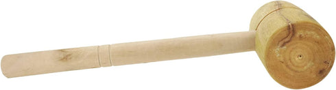 Wood Hammer Cross-stitch Mold Wood Mallet Wood Barrel Shaped Mallet Woodworking Hand Tool...