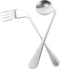 Utensils Angled Fork Spoon Adaptive Utensils Set Self Eating Utensils Curved Cutlery Utensil Assist Tableware for Adults Elderly Patient (Right-Ha...