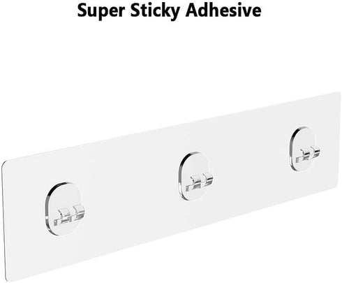 Orimade 2 Pack Shower Caddy Adhesive Replacement Sticky Wall Adhesives, 11.81 x 2.75'' (7x30cm) Pad Hook Strip Waterproof Rustproof Bathroom Organ...