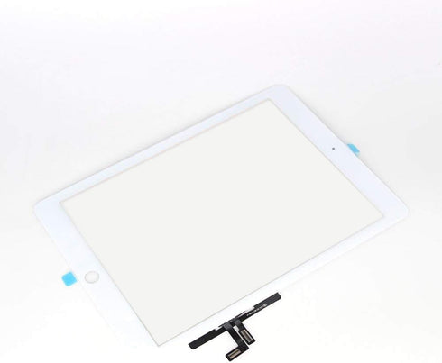 White Digitizer Repair Kit for 2017 iPad 9.7 A1822, A1823 / iPad 5 iPad Air 1st Touch Screen Digitizer Replacement (Without Home Button) with Tool...
