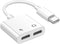 USB C Adapter for Headphones 2-in-1, USB C to Dual USB C Headphone and Charger Adapter Splitter, for MacBook Pro, Compatible with Pad Pro/Air, iPh...