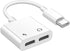 USB C Adapter for Headphones 2-in-1, USB C to Dual USB C Headphone and Charger Adapter Splitter, for MacBook Pro, Compatible with Pad Pro/Air, iPh...