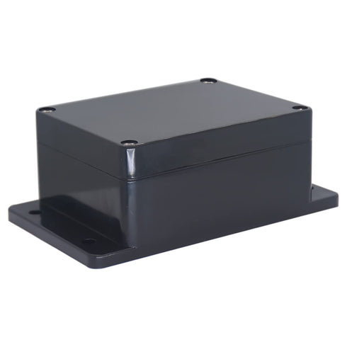 Watertight Junction Box, IP67 Waterproof Project Box Durable ABS Plastic Electronic Enclosure Case for DIY Electrical Project with Wall Fixed Ear ...