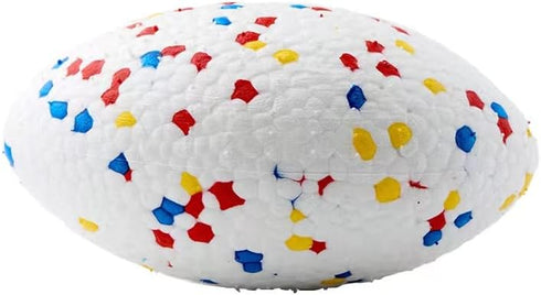 Potato Brothers-Pet Toys- Fetch Mate Chewly Durable Football 1 pc 3 Primary Colors for Dog...