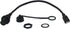 USB Type C Mount, 0.3 Meter USB C Male to Female Flush Mount Panel Mount Extension AUX Cable for Car Truck Boat Motorcycle Dashboard, Sync Chargin...