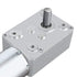 DC 12V Worm Gear Motor Reduction Electric Motor Reversible High Turbo Electric Geared with Self Lock Design(62RPM)...