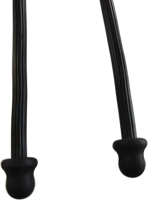 6Pcs 12-Inch Silicone Cable Tie, Steel-Core Twist Ties, Reusable Rubber Straps for Organizing, Dia 5mm...