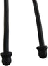 6Pcs 12-Inch Silicone Cable Tie, Steel-Core Twist Ties, Reusable Rubber Straps for Organizing, Dia 5mm...