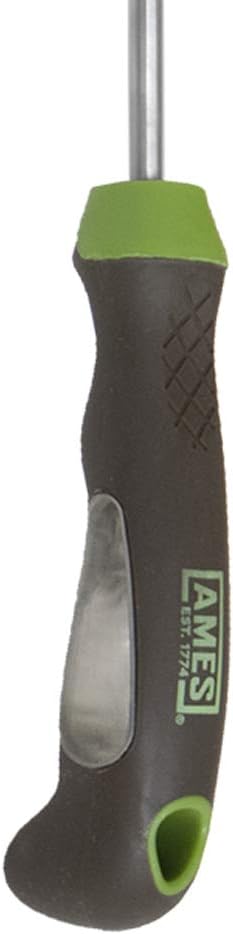AMES 2445200 Stainless Steel Hand Cultivator with Ergo Gel Grip, 11-Inch...
