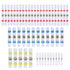 100 PCS Solder Seal Wire Connectors 18-16 Gauge 40mm Long Insulated for Electrical Wire (18-16)......