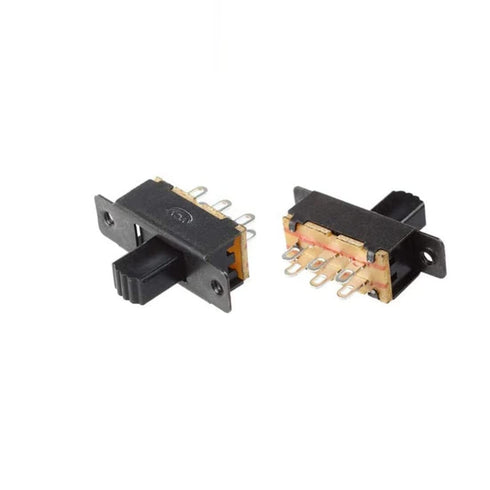 SS22F25-G7 2-position DPDT 2P2T panel Mount mini slide switch soldering lug 20Pcs...