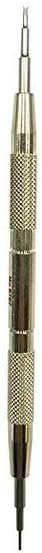 New Package Swiss Made Bergeon 6767-S Watch Spring Bar Tool - Long Stainless Steel Handle with Replaceable Screw(6767-S) (6767-F)...