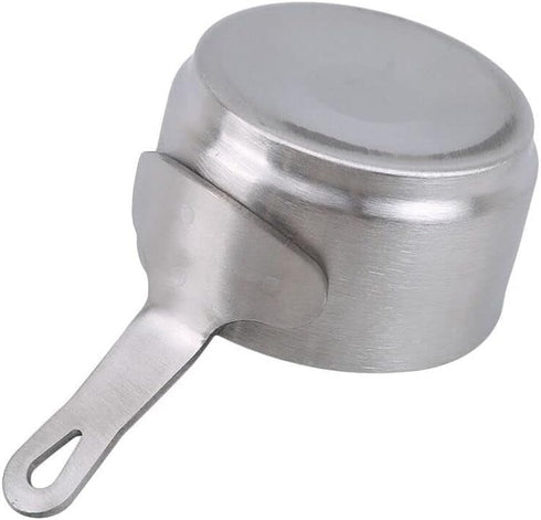 2pcs Mini Sauce Pan, Stainless Steel Milk Pot, Cooking Sauce Cup with Handle...