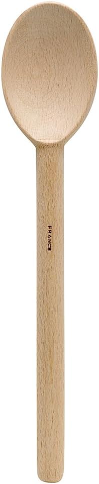 HIC Kitchen Deluxe Heavyweight French Beechwood Spoon, Made in France, 11.75-Inches...