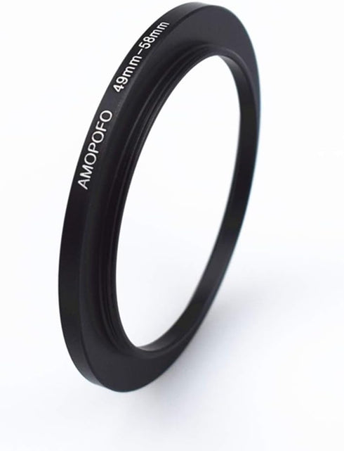 Universal 49-58mm /49mm to 58mm Step Up Ring Filter Adapter for UV,ND,CPL,Metal Step Up Ring Adapter...