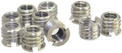 Desmond 10 x 1/4" to 3/8" Camera Tripod Bushing Adapter...
