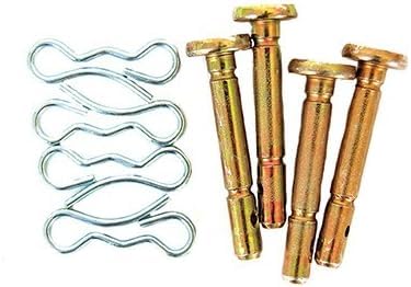 4-Pack 738-04155 Shear Pins and Cotter pins 714-04040 Fits MTD Cub Cadet Craftsman Troy-bilt Snow Throwers...