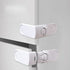 2 Pack Child Safety Refrigerator Lock for Home Fridge Freezer Door Proof Locks,Kids Safety Cabinet Locks,Anti-Opening Refrigerator Lock, with 3M A...