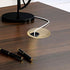 aoozleny Desk Grommet for Wire Organizer,PC Computer Desk Plastic Grommet Cord, Tidy Cable Hole Cover Organizers,2 Pack (53mm, Gold)...