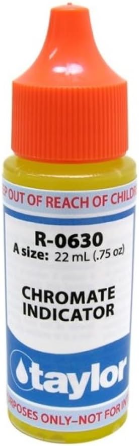 TAYLOR TECHNOLOGIES INC R-0630-A CHROMATE INDICATOR 3/4 OZ...