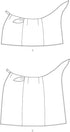 Butterick B6934A Misses' Wrap Skirt Sewing Pattern Kit in Two Lengths, Design Code B6934, Sizes XS-S-M-L-XL-XXL...