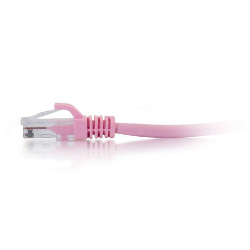 C2G/Cables to Go 04043 Cat6 Snagless Unshielded (UTP) Network Patch Cable, Pink (1 Foot/0.30 Meters)...