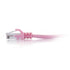 C2G/Cables to Go 04043 Cat6 Snagless Unshielded (UTP) Network Patch Cable, Pink (1 Foot/0.30 Meters)...