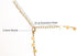 Blue Drop Gold Plated Star Necklace For Women Star Choker Necklace Simple Statement Jewelry Gift...