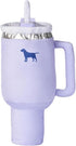 Pup Cup Tumbler Plush Dog Toy Cute, Funny, Squeaky Parody Gift (Lavender Purple)...
