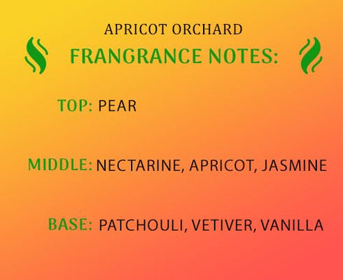 Apricot Orchard Wax Melts | 2.5oz Wax Melts for Home | Easy to Use | Long Lasting | Fragrance Notes: Top-Pear Middle-Nectarine, Apricot, Jasmine B...