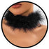 Exaggerated Multicolor Feather Choker Necklace Ribbon Fluffy Feather Collar Necklace Adjustable For Women Girls Gothic Costume Party...