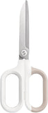 Multipurpose Scissors, Comfort-Grip Handles Sharp Scissors for Office Home School Craft Sewing Fabric Supplies (7", White-1)...