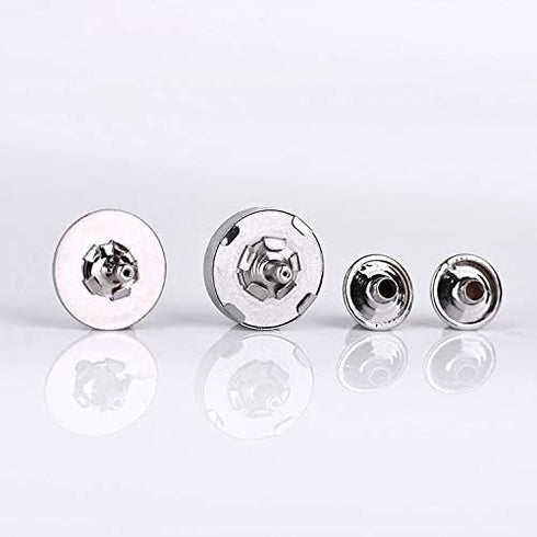 Sbest 20 Sets 18MM Coppery Strong Magnetic Button Clasps,Round Magnetic Snaps Bag Button Clasps Closure Purse Handbag with Washer Nickel DIY Craft...