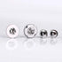 Sbest 20 Sets 18MM Coppery Strong Magnetic Button Clasps,Round Magnetic Snaps Bag Button Clasps Closure Purse Handbag with Washer Nickel DIY Craft...