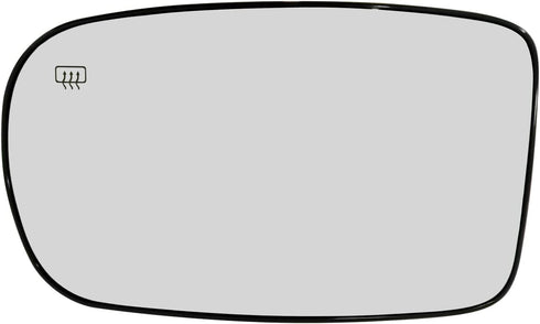 Driver Left Side Heated Mirror Glass Wiht Backing Plate Compatible with Chrysler 200 300,2011-2021 Dodge Charger Replace 68101147AA...