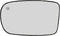Driver Left Side Heated Mirror Glass Wiht Backing Plate Compatible with Chrysler 200 300,2011-2021 Dodge Charger Replace 68101147AA...