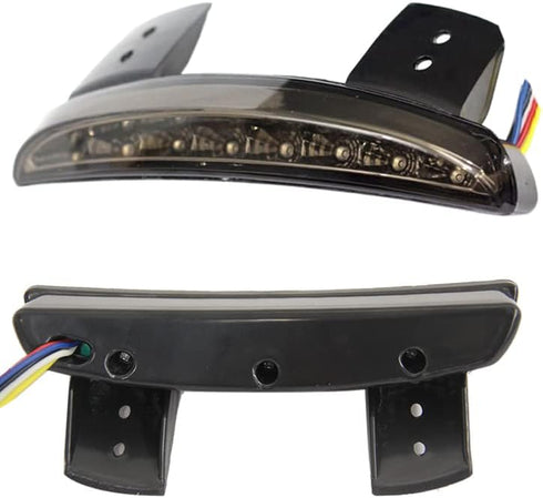 DREAMIZER Motorcycle Brake Tail light Fender Edge LED Lamp with Turn Siganls Compatible with Sportster XL883N 1200N XL1200V XL1200X Cafe Racer Cho...