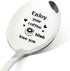 Enjoy Your Coffee Spoon Gift for Best Friends Boyfriend Husband Anniversary Birthday Gifts for BFF Bestie Funny Coffee Stir Spoons Gift for Coffee...