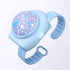 Portable Children's watch fan with Star Projection Watch Fan Handheld Wristband Leafless Fan - Blue...
