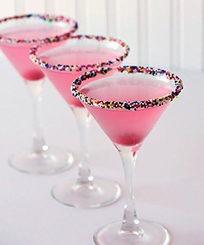 Greenco 3 Tier Bar Glass Rimmer Dish Set for Margarita Drink & Cocktail, Margarita Salt Rimmer, Black - Great For Cocktails Glasses - Bar Accessor...